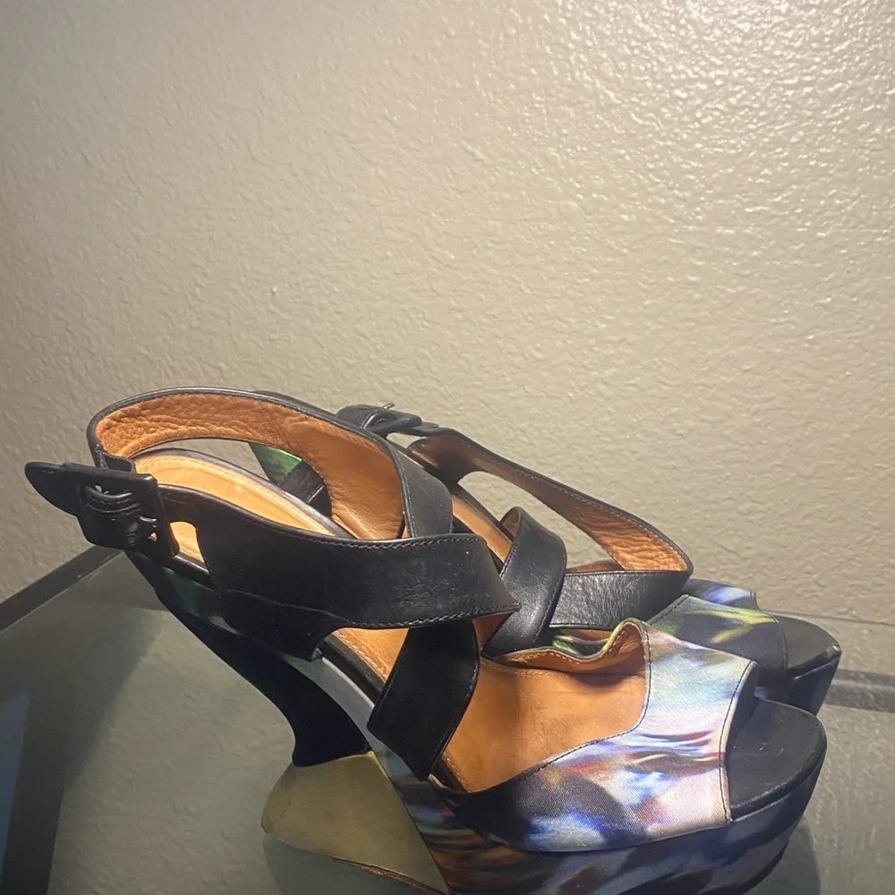 Anthropologie Leifsdottir Platform Sandals - Picture 2 of 6